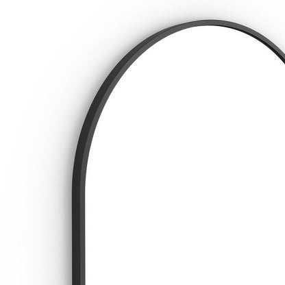 Docklands Arch Mirror 50x80cm in Black