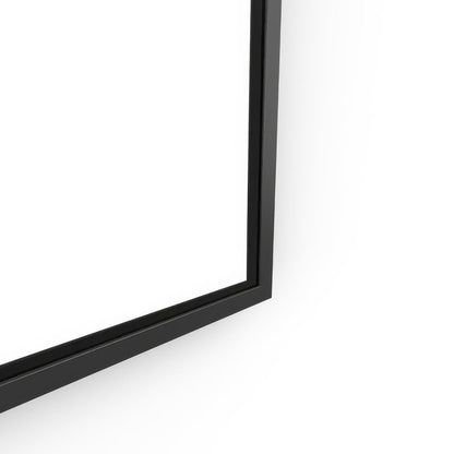 Docklands Arch Mirror 50x80cm in Black