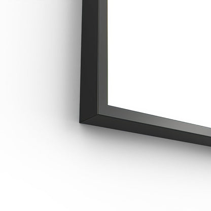 Docklands Arch Mirror 50x80cm in Black