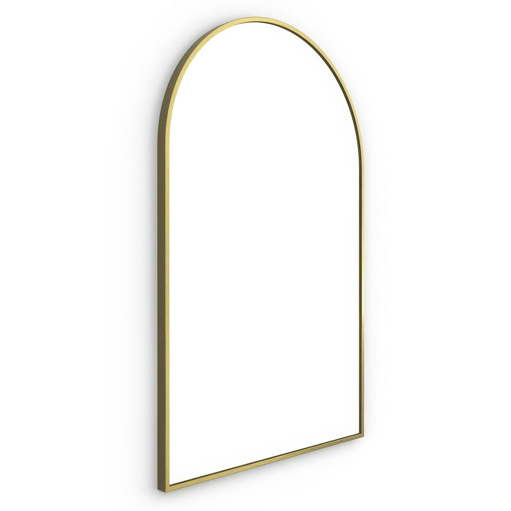 Docklands Arch Mirror 50x80cm in Brushed Brass