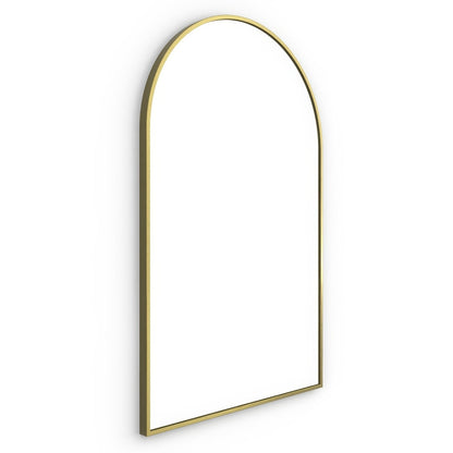 Docklands Arch Mirror 50x80cm in Brushed Brass