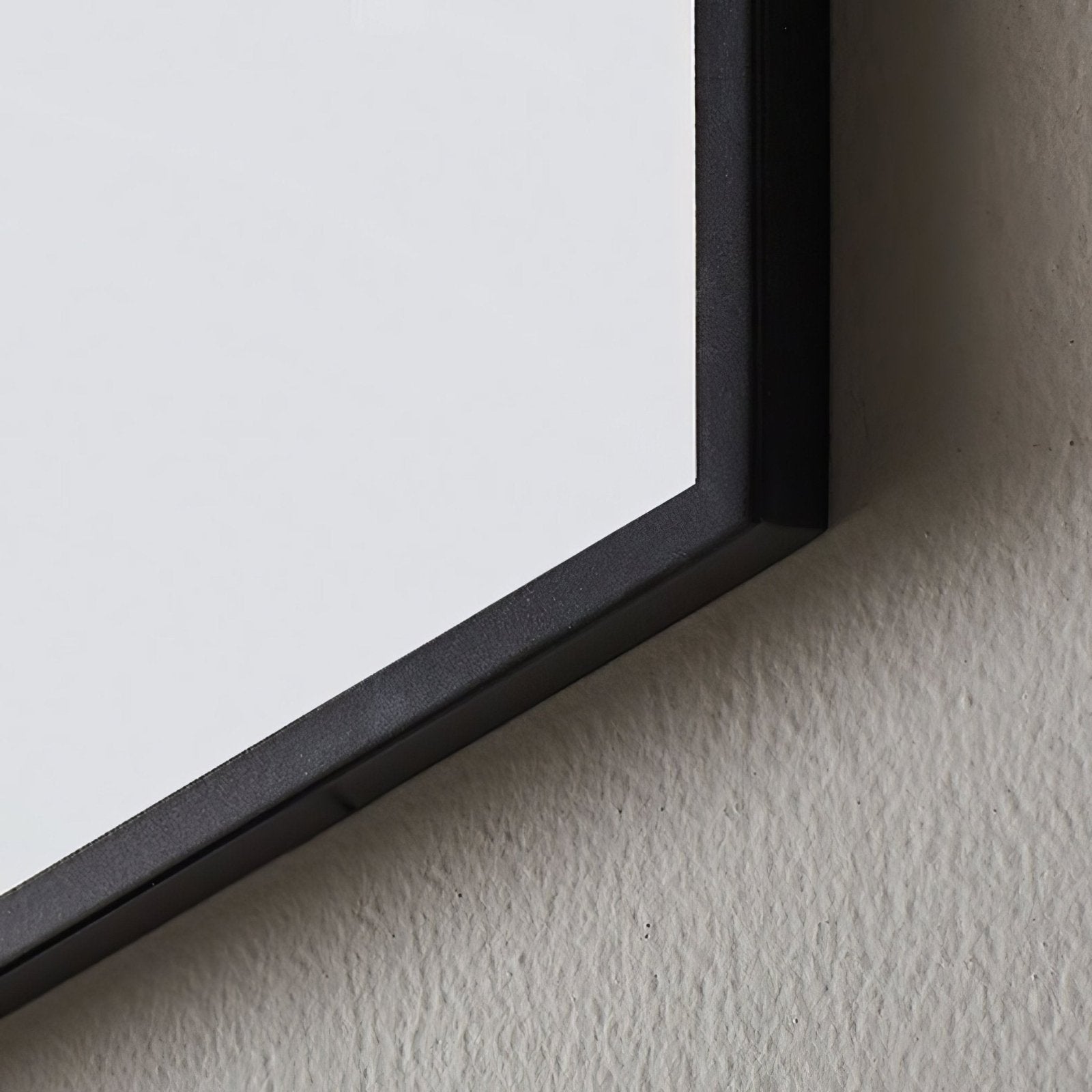 Black framed docklands octagon mirror 60cm with sleek modern design ideal for stylish home decor