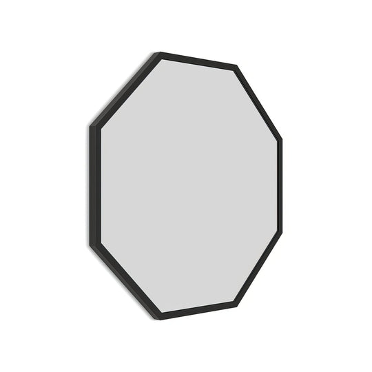 Docklands Octagon Mirror 60cm Black - alternate view