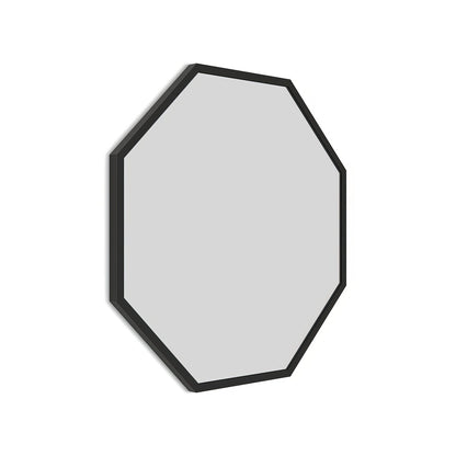 Docklands Octagon Mirror 60cm Black