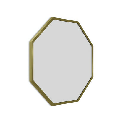 Docklands Octagon Mirror 60cm Brushed Brass