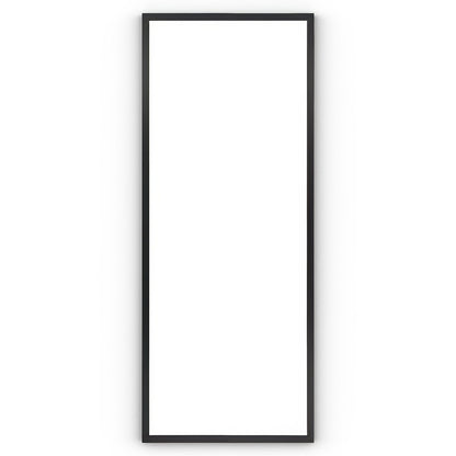Docklands Rectangular Mirror 40x100cm Black