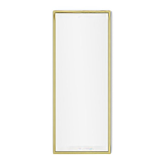 Docklands Rectangular Mirror 40x100cm Brushed Brass