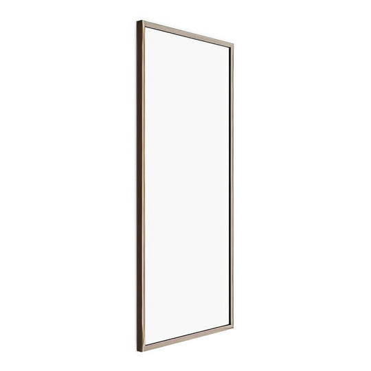 Docklands Rectangular Mirror 40x100cm Brushed Bronze - alternate view