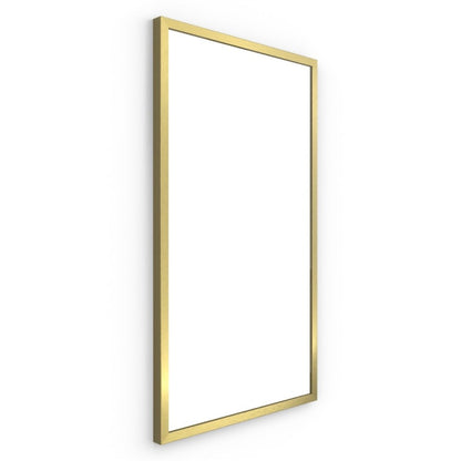 Docklands Rectangular Mirror 40x70cm Brushed Brass