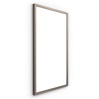 Docklands Rectangular Mirror 40x70cm Brushed Bronze