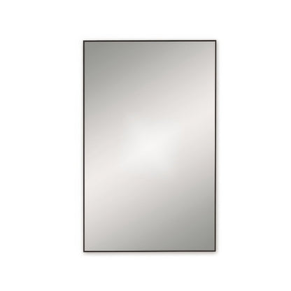 Docklands Rectangular Mirror 50x80cm Black