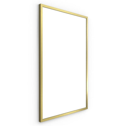 Docklands Rectangular Mirror 50x80cm Brushed Brass