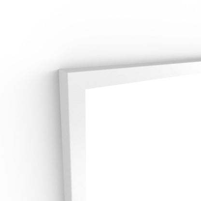 Docklands Rectangular Mirror 50x80cm White