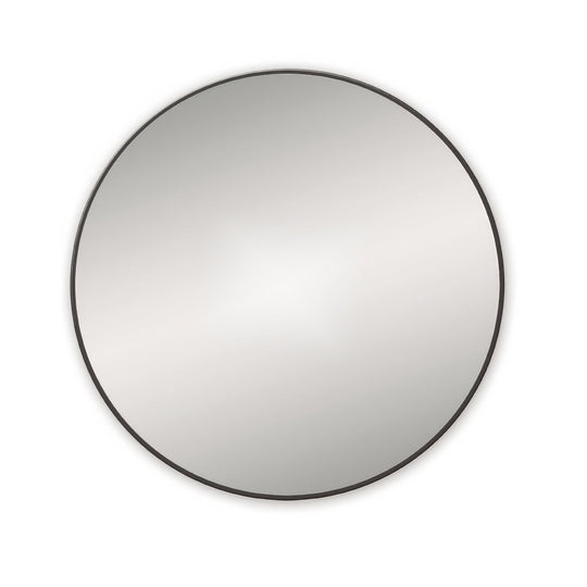 Docklands Round Mirror 60cm Black - alternate view
