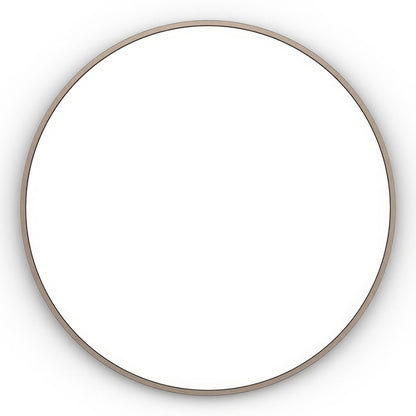 Docklands Round Mirror 60cm Brushed Bronze
