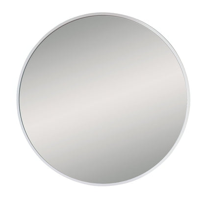 Docklands Round Mirror 60cm White