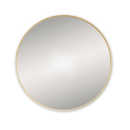 Docklands Round Mirror 80cm Brushed Brass