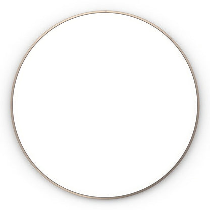 Docklands Round Mirror 80cm Brushed Bronze