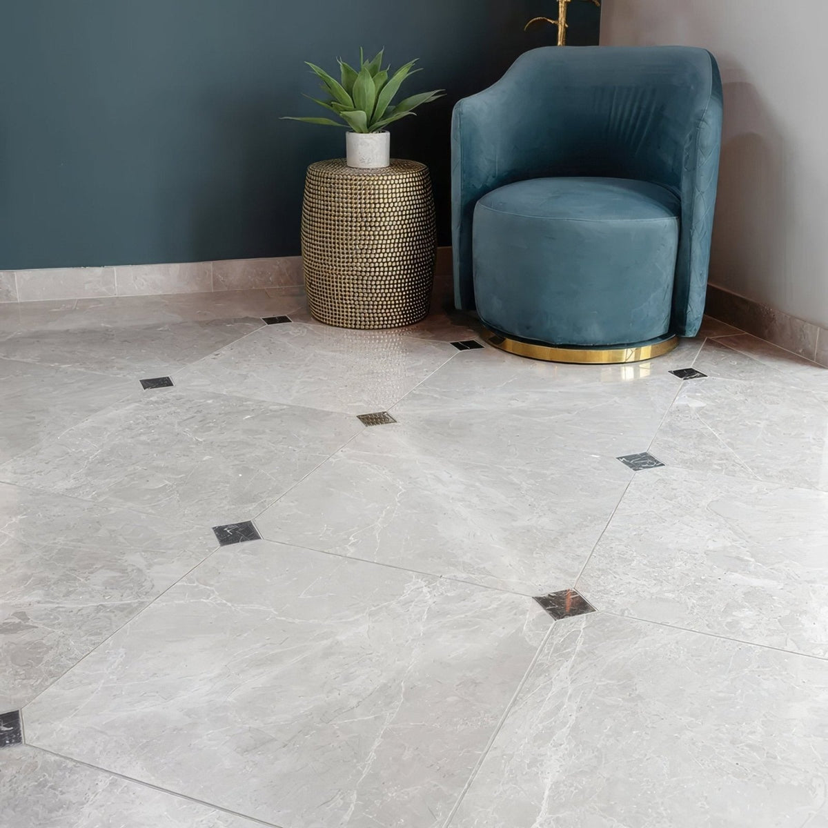 Domus Marble Honed Finish in a kitchen setting