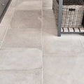 Dorchester Sandstone Tumbled Finish in a bathroom setting