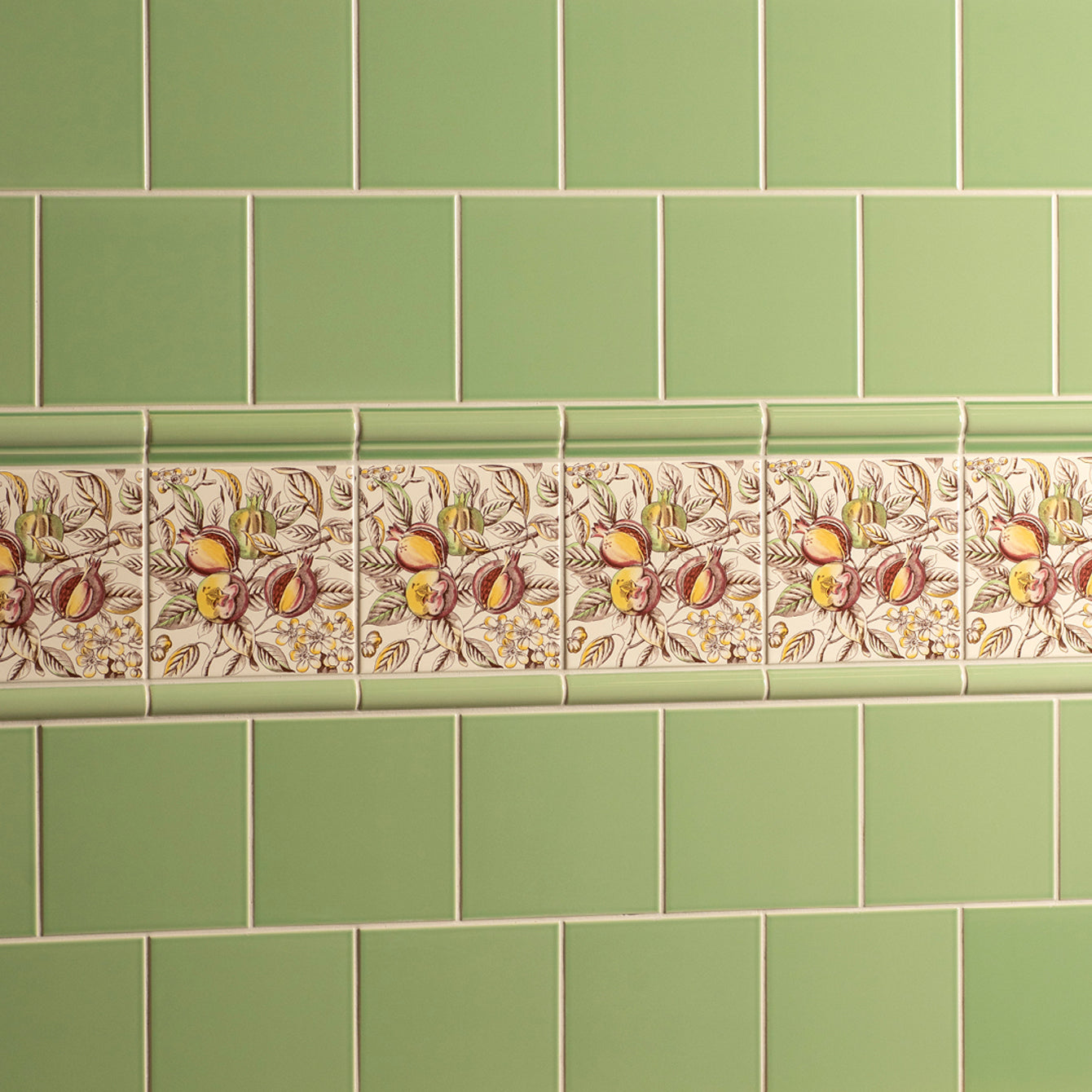 Palm Green Field Tile - Hyperion Tiles
