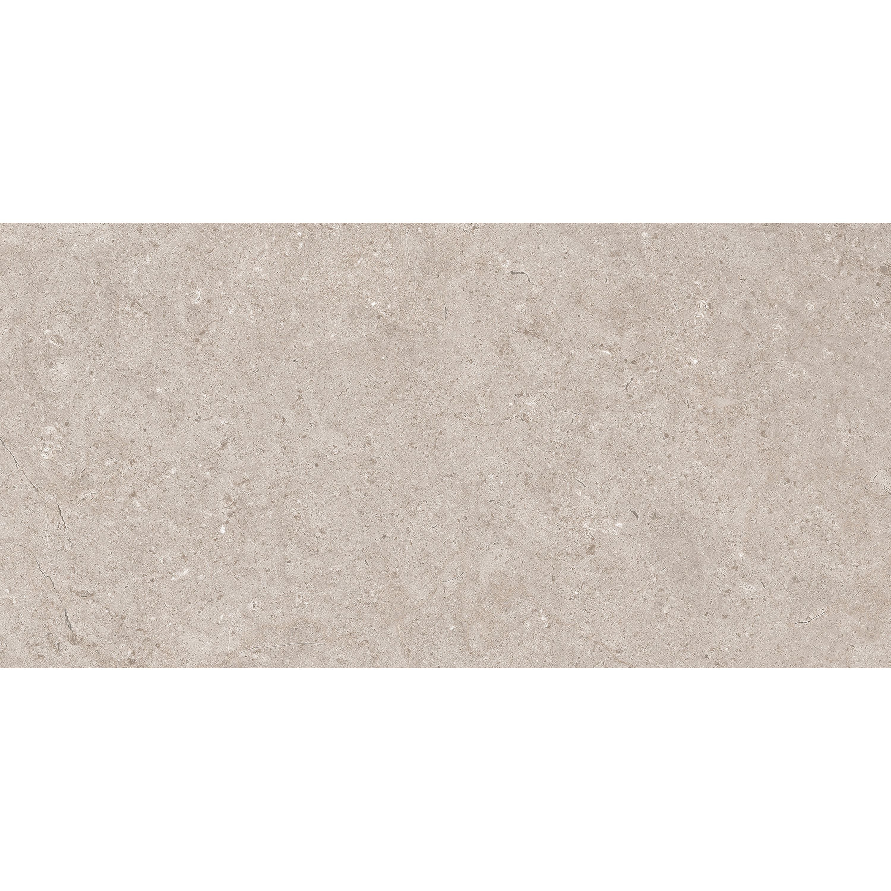 Beige stone-effect tile with subtle gray veining and matte finish dual tortora matt 30 x 60cm