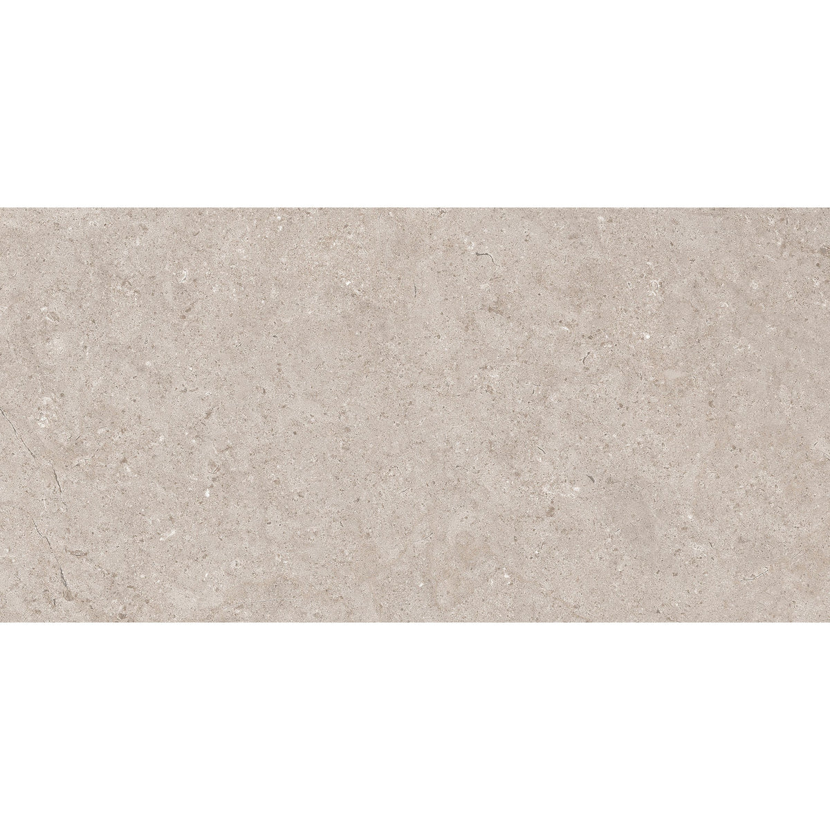 Beige stone-effect tile with subtle gray veining and matte finish dual tortora matt 30 x 60cm