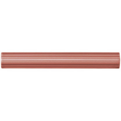 Duchy Pink Astragal Moulding Ceramic Wall Tile 152x21mm