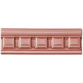 Duchy Pink Dentil Moulding Ceramic Wall Tile 152x50mm