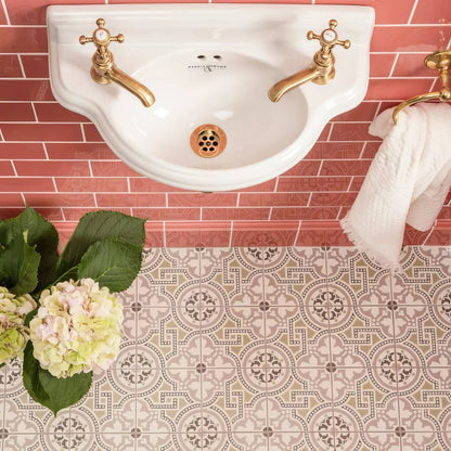 Duchy Pink Half Tile