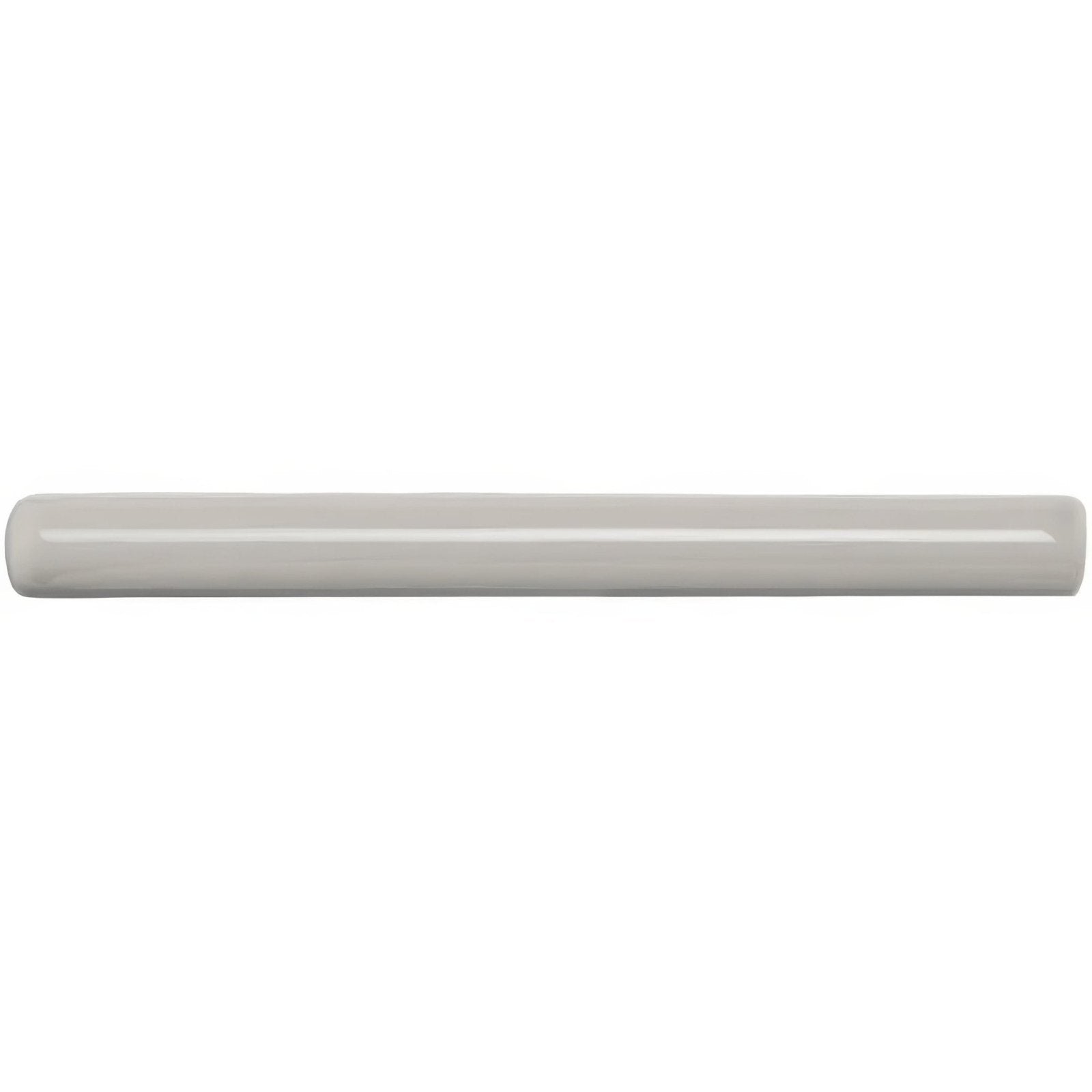A sleek matte-finished ceramic tile dunwich chelsea with a smooth elongated rectangular shape and rounded ends