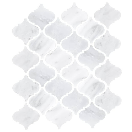 East Hampton Arabesque Marble Mosaic - alternate view
