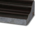 East Hampton Black Marble Dado black marble dado moulding with a glossy reeded finish