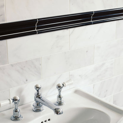 East Hampton Black Marble Dado