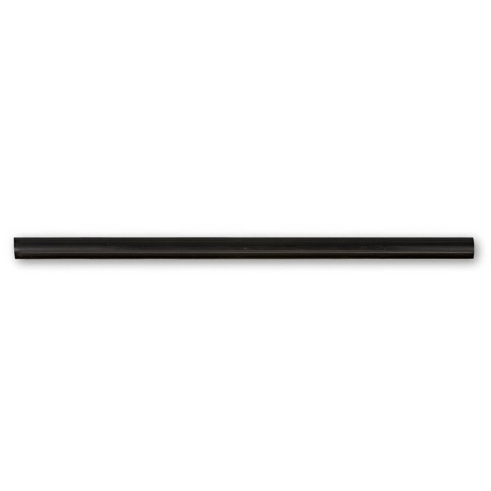East Hampton Black Marble Pencil black marble pencil trim tile