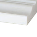 East Hampton Marble Skirting white marble skirting with a classic moulded profile