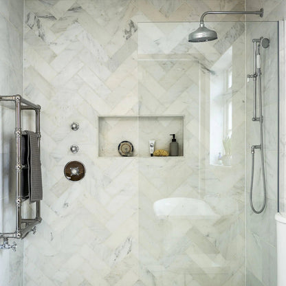 East Hampton Marble Tile 10x30cm