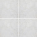 White square ceramic East Hampton marble tile 15x15cm with subtle gray veining for elegant wall and floor decor