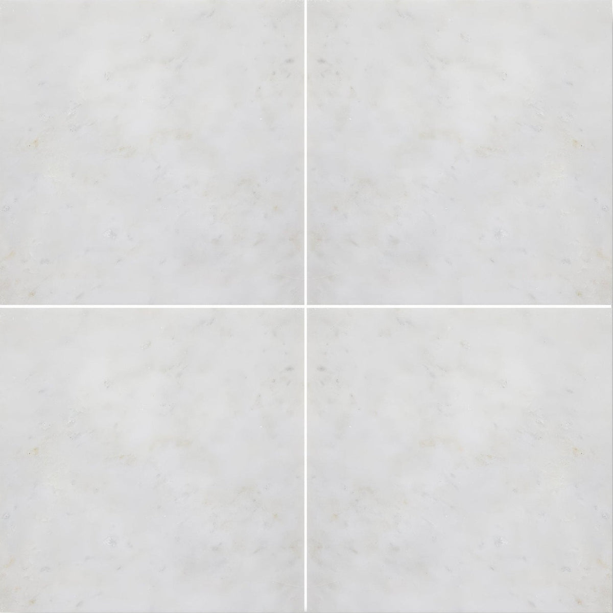 East Hampton marble tile 30x30cm white marble-effect ceramic floor tile with subtle veining for elegant interiors