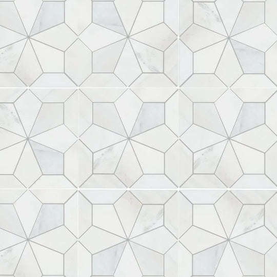 East Hampton Nova Star Marble Mosaic - alternate view