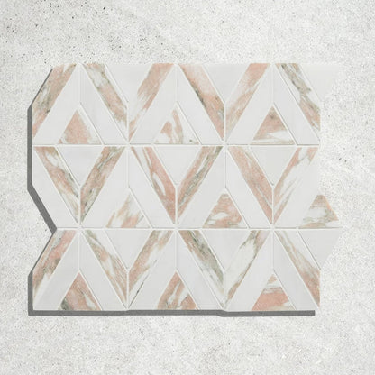 East Java Flamingo Marble temple Mosaic