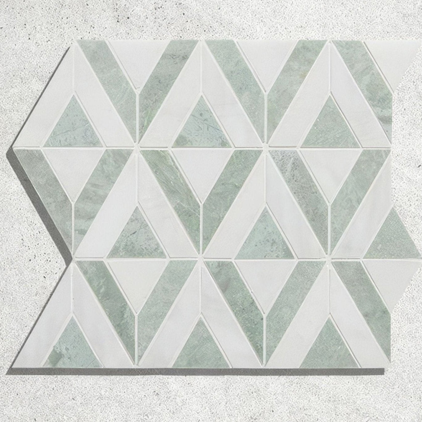 East Java Hummingbird Marble Temple Mosaic