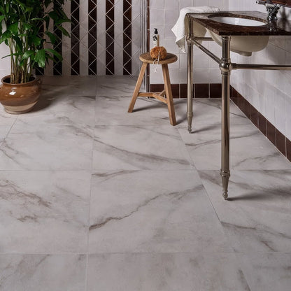 East Village Porcelain Bianco 60 x 60cm