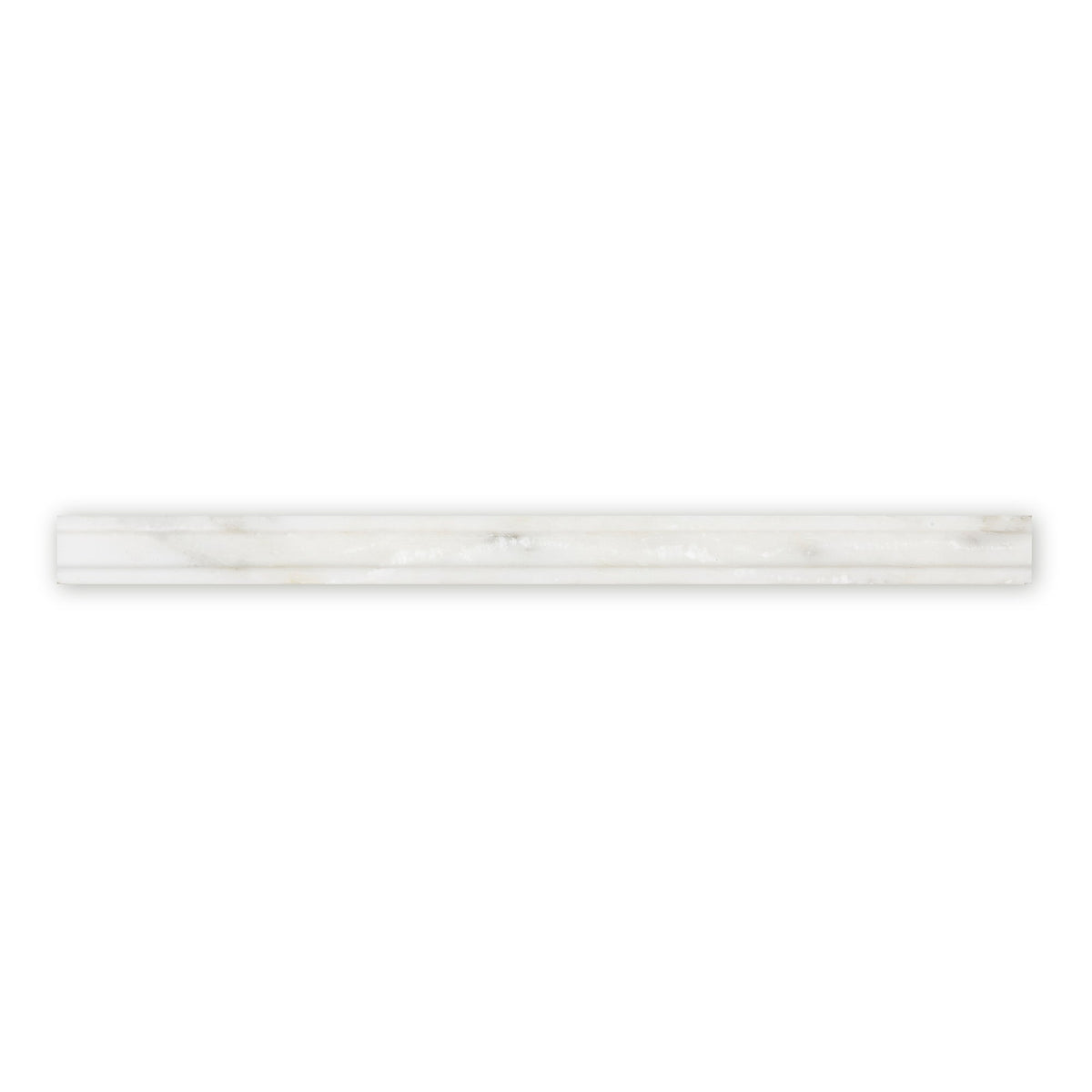 East Hampton honed marble deco pencil wall trim