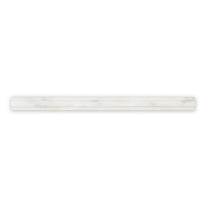 East Hampton marble deco pencil honed trim face