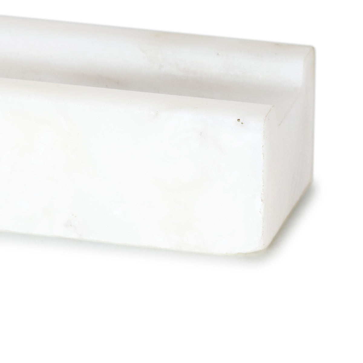 East Hampton marble deco pencil honed trim detail