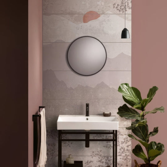 Eastern Mist Decorative 8-Tile Set Panel A - alternate view