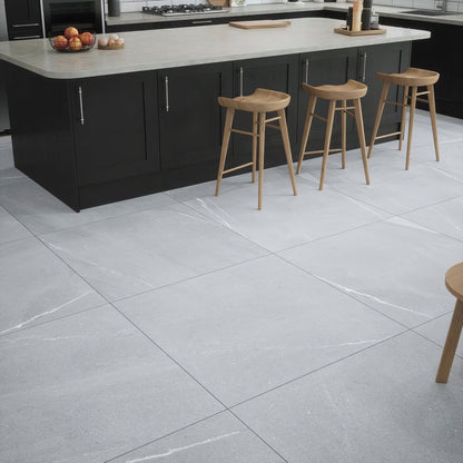 Eastford Grey Matt Porcelain