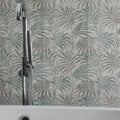 Eden hothouse 60x30cm chrome finished shower faucet with sleek modern design and attached handheld spray head