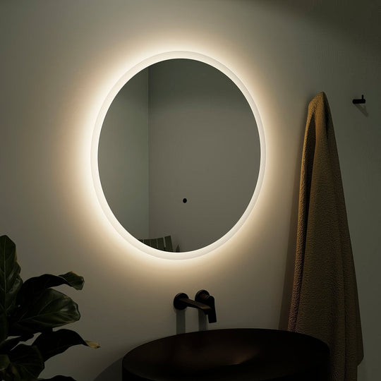 Edison Round Mirror 60cm